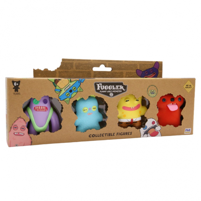 FUGGLER S2 FIGURES - 4 PACK (ASSORTMENT) FUGGLER S2 FIGURES - 4 PACK (ASSORTMENT)