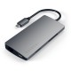 Satechi Multi-Port Adapter V2 Dock st. USB 3.2 Gen 1 (3.1 Gen 1) Type-C Grey Satechi Multi-Port Adapter V2 Dock st. USB 3.2 Gen 1 (3.1 Gen 1) Type-C Grey