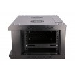 Extralink Rackmount cabinet 4U 600x450 Black wall mounted