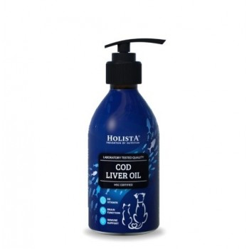 HOLISTA Cod liver oil - supplements for dogs and cats - 250ml