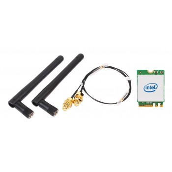 Shuttle WLN-M12 - Intel WLAN-AX210/Bluetooth Combo Kit with M.2 card, cables and external antennas for Slim PCs