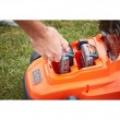 Black & Decker BCMW3318L2 Push lawn mower Battery Black, Orange Black & Decker BCMW3318L2 Push lawn mower Battery Black, Orange