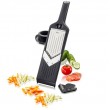 GEFU Julienne VIOLI 2.0 slicer Manual Black ABS synthetics, Stainless steel