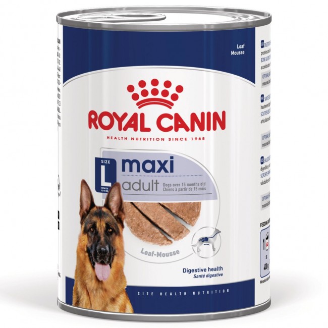 ROYAL CANIN Maxi Loaf - wet dog food - 410g