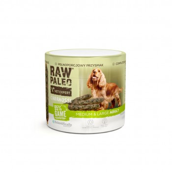 VETEXPERT Raw Paleo Cabanossi Game Medium Large - dog treat - 100g