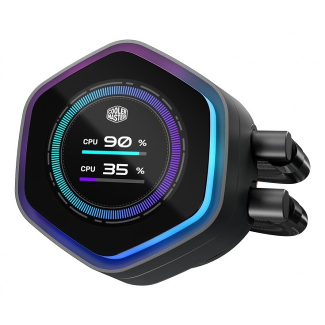 Cooler Master MasterLiquid Atmos II 360 LCD Black Processor All-in-one liquid cooler 12 cm 1 pc(s)