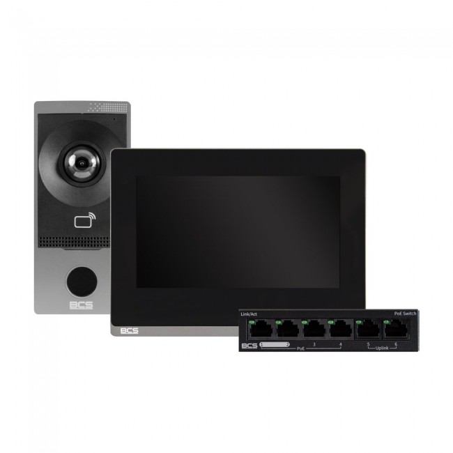 BCS BCS-P-VIS01 video intercom system 2 MP 17.8 cm (7