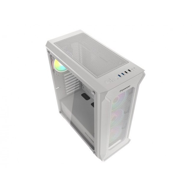 Genesis CASE MIDI TOWER IRID 505 ARGB White NPC-1872 Genesis CASE MIDI TOWER IRID 505 ARGB White NPC-1872