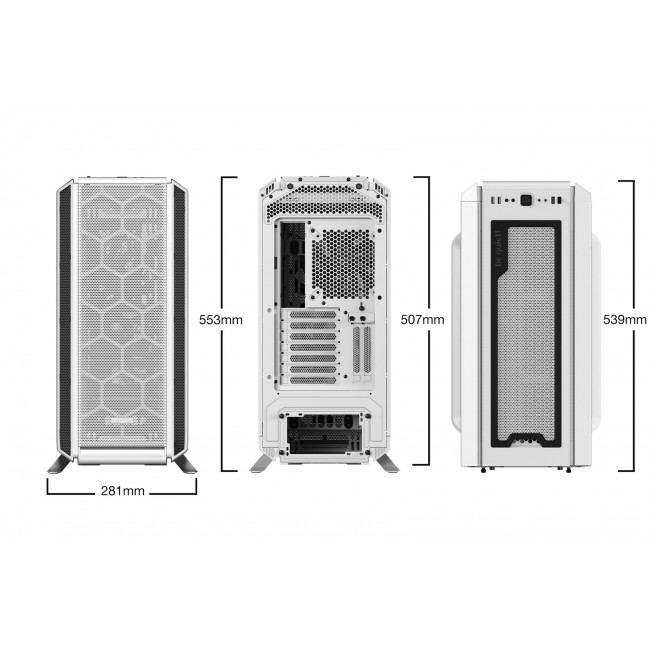 be quiet! Silent Base 802 White Midi Tower