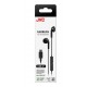JVC HA-FR17UC In-ear wired headphones USB Type-C Black JVC HA-FR17UC In-ear wired headphones USB Type-C Black