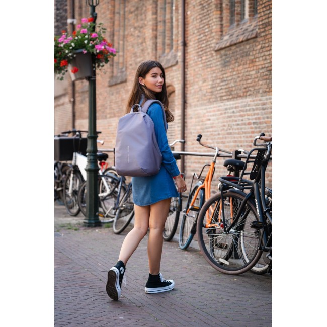 XD DESIGN ANTI-THEFT BACKPACK BOBBY SOFT GREY P/N: P705.792