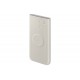 Samsung EB-U2510XUEGEU power bank 10000 mAh Wireless charging Beige Samsung EB-U2510XUEGEU power bank 10000 mAh Wireless charging Beige