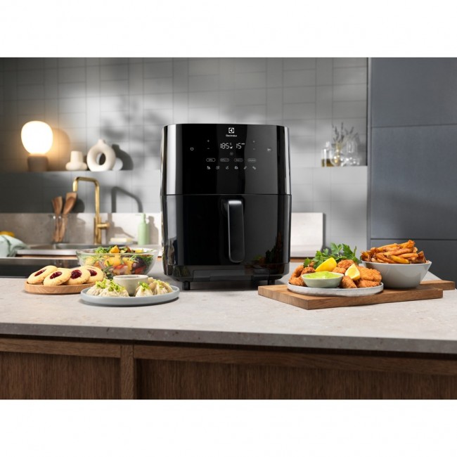Electrolux EAF7SB Single 6.9 L Stand-alone 1700 W Hot air fryer Black