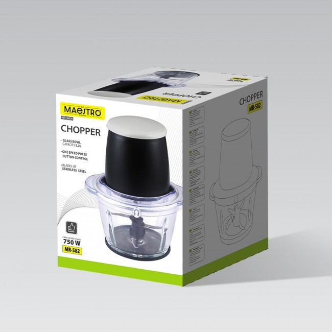 Maestro MR-582 Chopper 750 W Black Maestro MR-582 Chopper 750 W Black