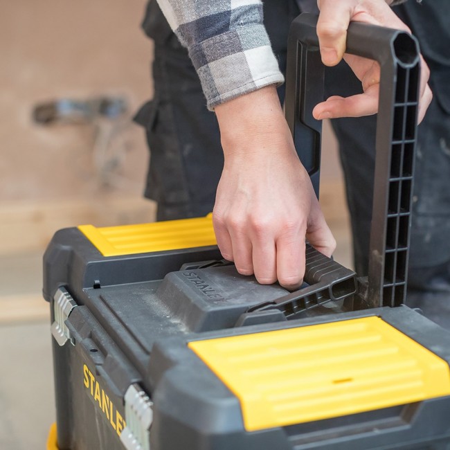 Stanley Essential Tool hard case Plastic Grey, Yellow