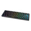 Deltaco Gaming GAM-100-DE keyboard USB + RF Wireless + Bluetooth QWERTZ German Black