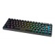 Deltaco Gaming GAM-100-DE keyboard USB + RF Wireless + Bluetooth QWERTZ German Black
