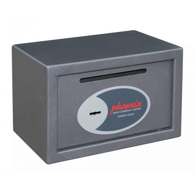 Phoenix Safe Co. Vela SS0801KD 10 L Steel Graphite