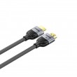 UNITEK 8K Braided Nylon 1M HDMI cable HDMI Type A (Standard) Grey