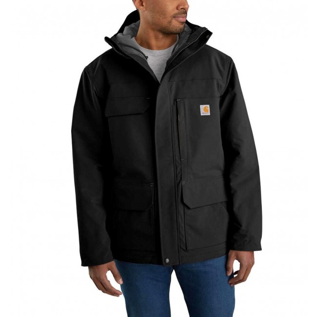 Carhartt Super Dux Ins. Coat Black Jacket