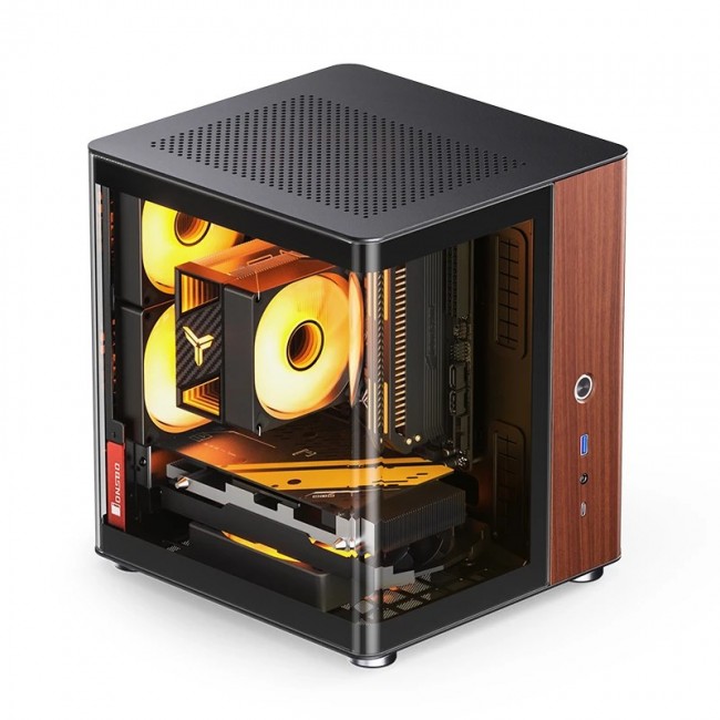 PC Case Jonsbo TK-0, Mini-Tower, Mini-ITX, black