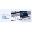 Ugreen 20956A interface hub USB Type-C 5000 Mbit/s Silver