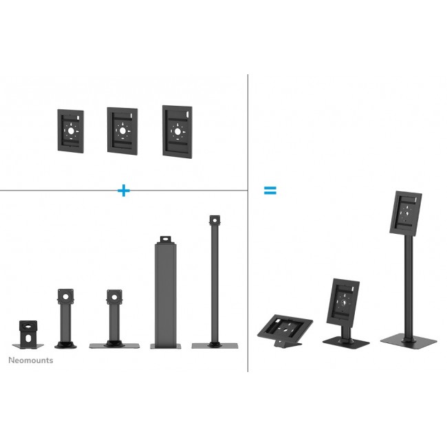 Neomounts FL15-628BL1 Tablet floor stand - max 3 kg | 6,6 lbs - lockable