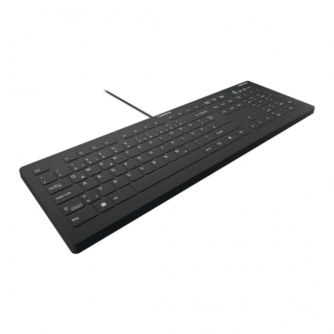Contour Design Active Key Contour QuickClean Medical Keyboard Removable Cover Full-Size Wired Black DE C8112