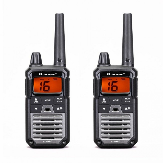 Midland XT70 two-way radio 32 channels Black