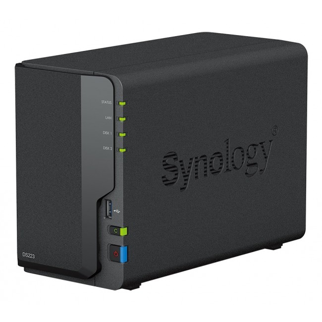 Synology DiskStation DS223 NAS/storage server Desktop Realtek RTD1619B 2 GB DDR4