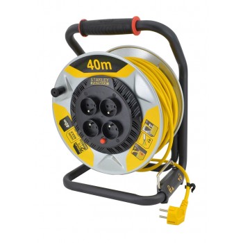 STANLEY-REEL EXTENSION CABLE 40m 3x1.5mm 16A IP20
