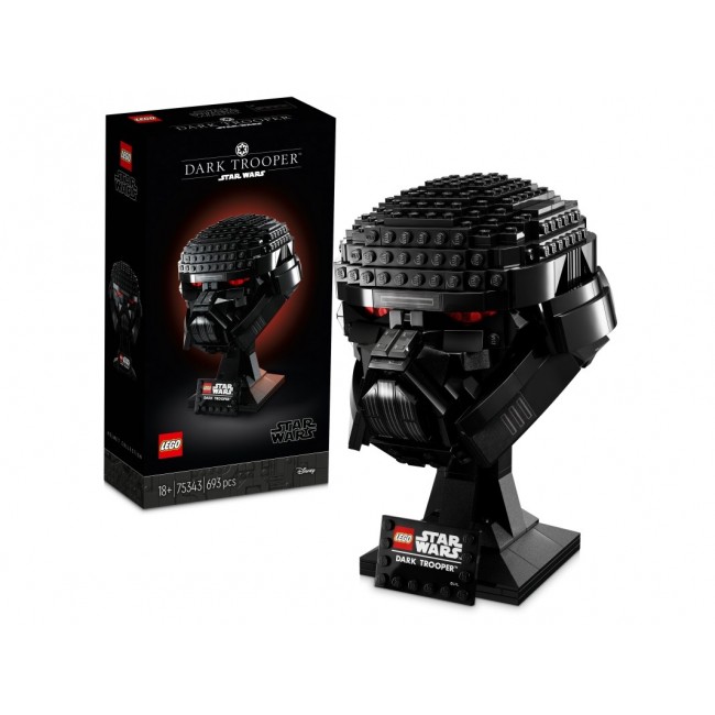 LEGO STAR WARS 75343 DARK TROOPER - HELMET COLLECTION