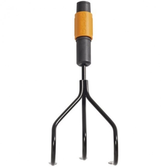 Fiskars QuikFit Black, Orange Hand cultivator Fiskars QuikFit Black, Orange Hand cultivator