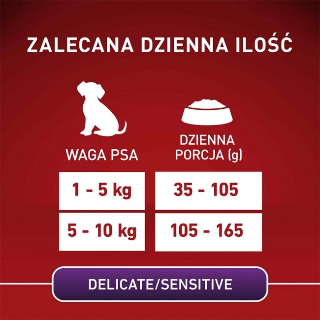 PURINA One Mini/Small Sensitive Salmon, rice - dry dog food - 800 g PURINA One Mini/Small Sensitive Salmon, rice - dry dog food - 800 g