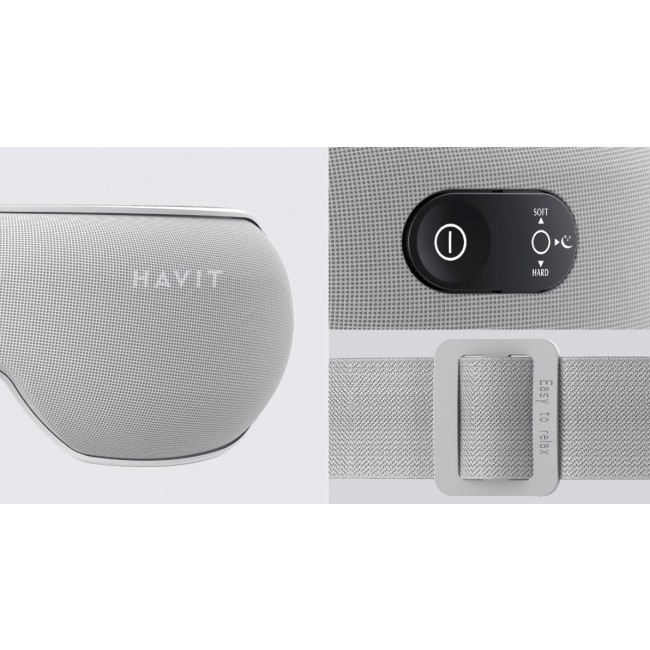Havit EM1601 eye massager (grey) Havit EM1601 eye massager (grey)