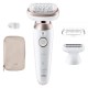 Braun Silk- pil 9 Flex 9-030 3D 40 tweezers Pink, White