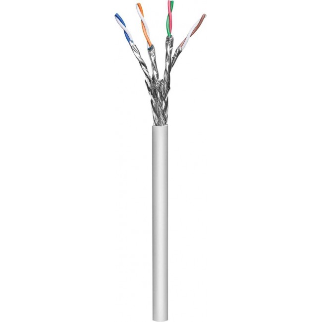 Intellinet Network Bulk Cat7 Cable, 23 AWG, Solid Wire, 305m, Grey, Copper, S/FTP, LSZH, CPR-Dca Rated, Drum Intellinet Network Bulk Cat7 Cable, 23 AWG, Solid Wire, 305m, Grey, Copper, S/FTP, LSZH, CPR-Dca Rated, Drum
