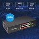 Ethernet Switch PoE RJ45 PoE Uplink SFP