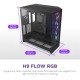 NZXT H9 Flow RGB+ Midi Tower Black