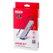 UNITEK HUB USB-C H1118A USB-A x3, USB-C, HDMI, SD, microSD