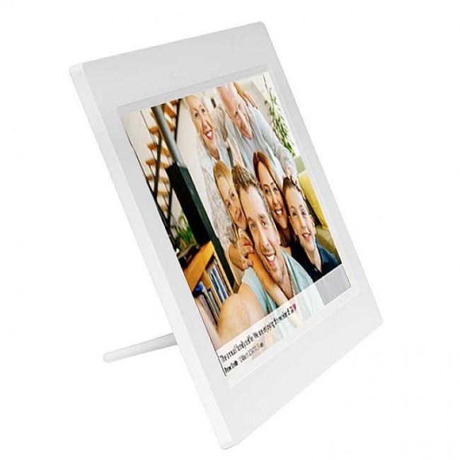 Denver PFF-1015W digital photo frame White 25.6 cm (10.1