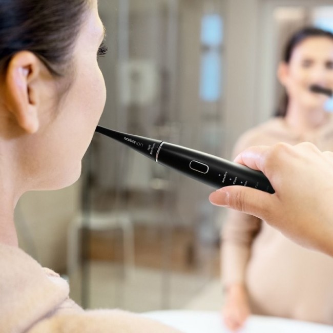 Niceboy SONICBLACK electric toothbrush Adult Vibrating toothbrush Black
