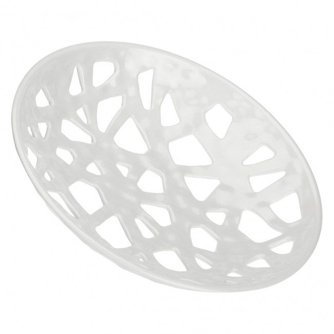 Traifori melamine round bowl - White, 36 cm Traifori melamine round bowl - White, 36 cm