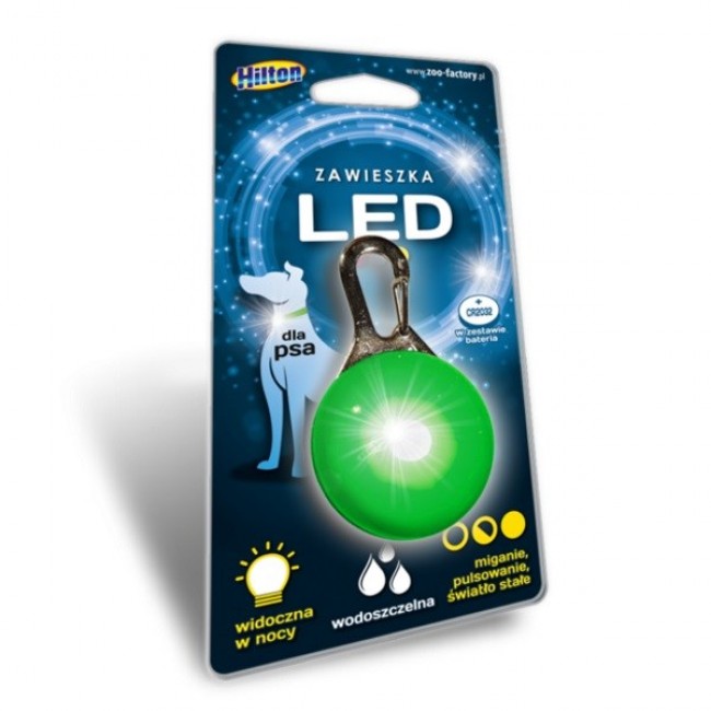 HILTON led dog tag - 5.3 x 3 cm HILTON led dog tag - 5.3 x 3 cm
