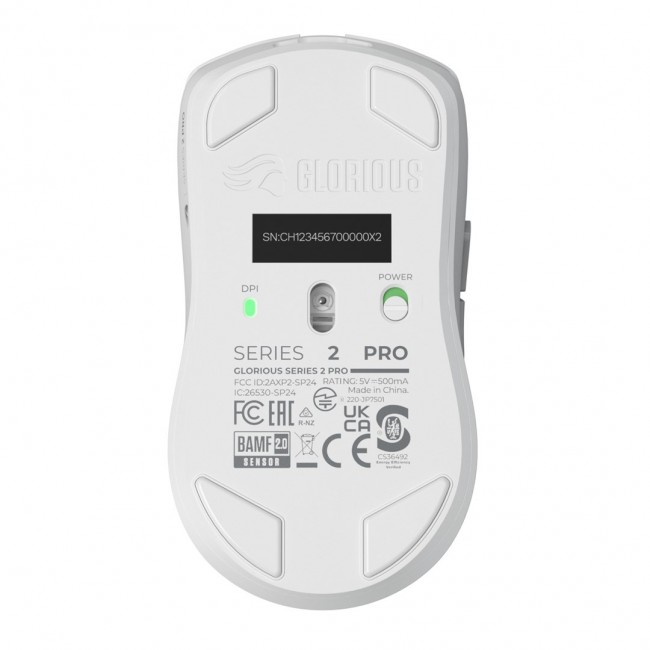 Glorious Gaming Glorious Series 2 PRO 4K/8K Hz Wireless Mouse - White Glorious Gaming Glorious Series 2 PRO 4K/8K Hz Wireless Mouse - White