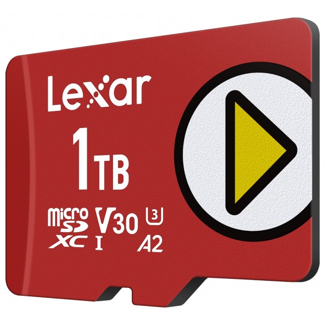 Lexar LMSPLAY001T-BNSNG memory card 1 TB MicroSDXC UHS-I Class 10 Lexar LMSPLAY001T-BNSNG memory card 1 TB MicroSDXC UHS-I Class 10