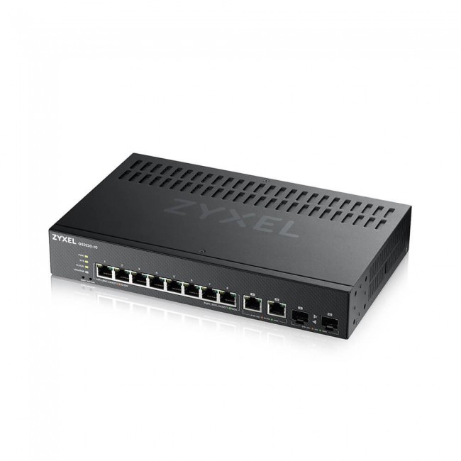 Zyxel GS2220-10-EU0101F network switch Managed L2 Gigabit Ethernet (10/100/1000) Black Zyxel GS2220-10-EU0101F network switch Managed L2 Gigabit Ethernet (10/100/1000) Black