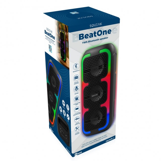 SQUEAK SPEAKER KARAOKE BEATONE BT 5.3 SQ1009 SQUEAK SPEAKER KARAOKE BEATONE BT 5.3 SQ1009