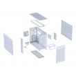 ASUS PRIME AP303 Mesh Midi Tower White ASUS PRIME AP303 Mesh Midi Tower White
