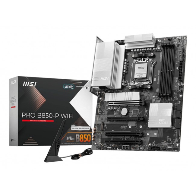 MSI PRO B850-P WIFI motherboard AMD B850 Socket AM5 ATX MSI PRO B850-P WIFI motherboard AMD B850 Socket AM5 ATX